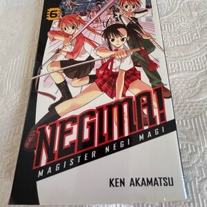 Negima Volume 6 Manga Graphic Novel by Ken Akamatsu